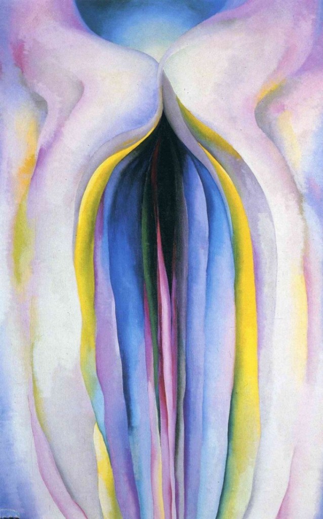 Georgia O’Keeffe, Grey Lines with Black, Blue and Yellow, 1923 Georgia O’Keeffe Museum